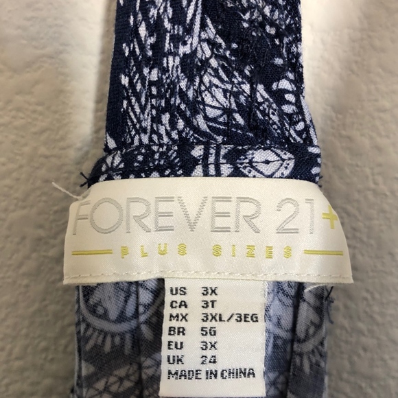 Navy + White maxi dress - Picture 4 of 5